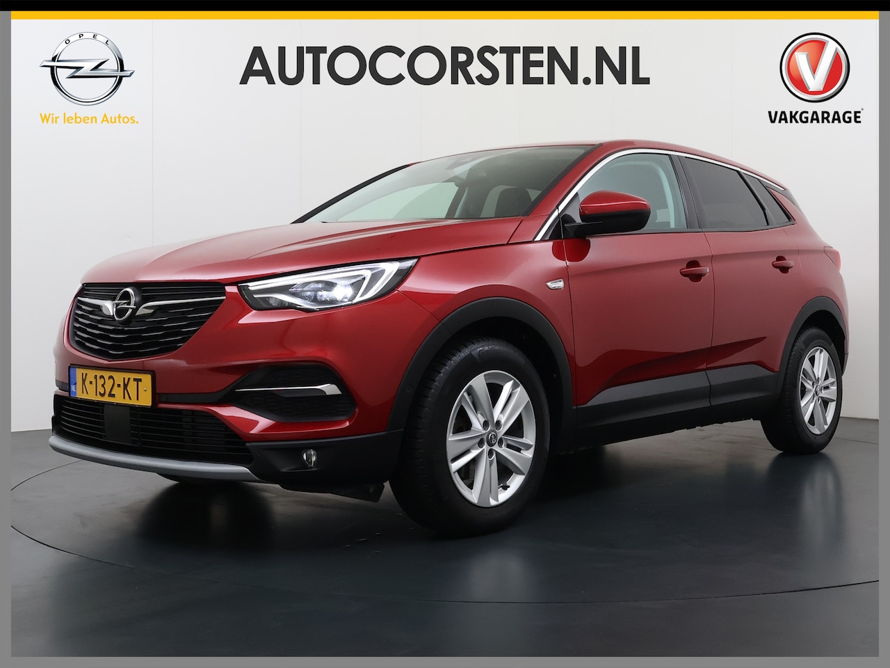 Opel Grandland X - AUT-8 T131pk Innovation Trekhaak LED Navi 17"lm Keyless 1/2Leer AGR-Comfort-Stoel+Verwarmd - AutoWereld.nl