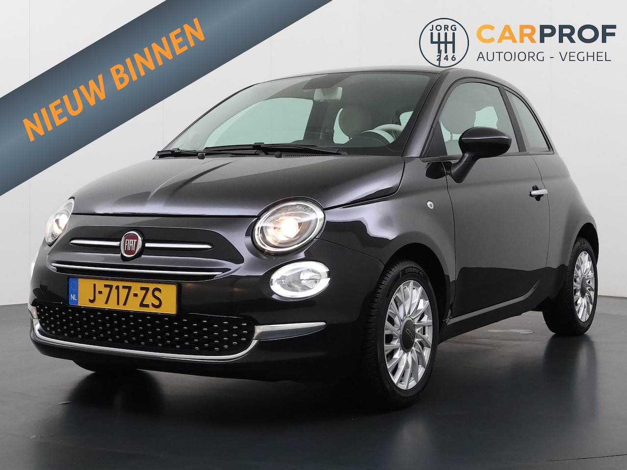 Fiat 500 - 1.0 Hybrid Lounge NAP | Cruise Control | LMV |  Navigatie | - AutoWereld.nl