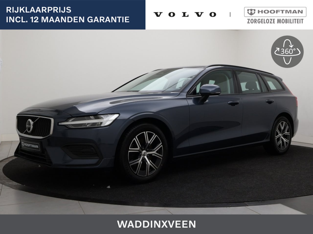 Volvo V60 - B3 AUT(7) ESSENTIAL EDITION STANDKACHEL LEDER GOOGLE MAPS 18INCH - AutoWereld.nl