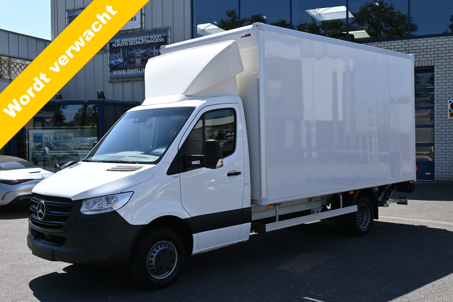 Mercedes-Benz Sprinter - 514 CDI Nieuwe laadbak en laadklep! Meubelbak met Dhollandia klep - AutoWereld.nl