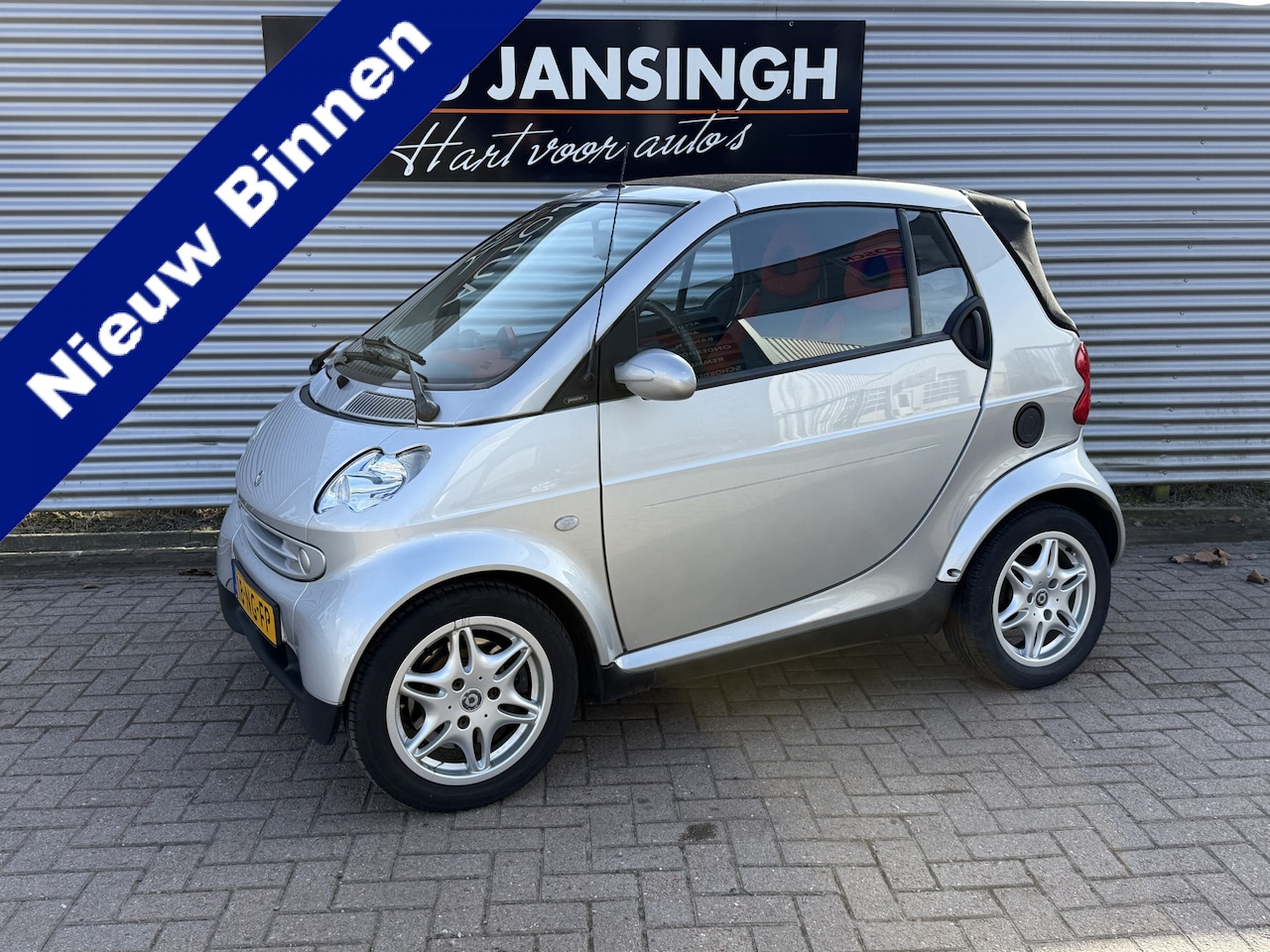 Smart Cabrio - cabrio & passion | Lm Velgen | Radio | Elekt. Ramen | LEUKE AUTO VOOR EEN MEENEEMPRIJS - AutoWereld.nl