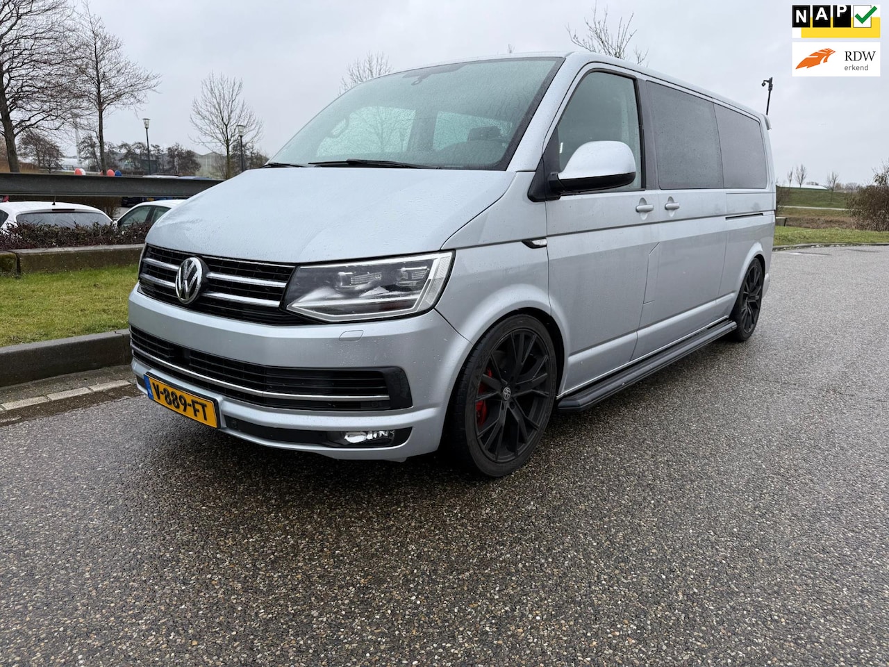 Volkswagen Transporter - 2.0 TDI L2H1 DC Highline * APK * NAP * Schuifdak * Softclose * 2x Schuifdeur * - AutoWereld.nl