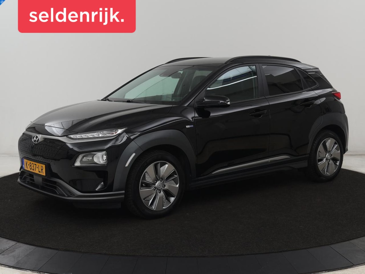 Hyundai Kona Electric - EV Limited 64 kWh | SOH 100% | 3 Fase | Stoelventilatie | Head-Up | Adaptive cruise | Came - AutoWereld.nl