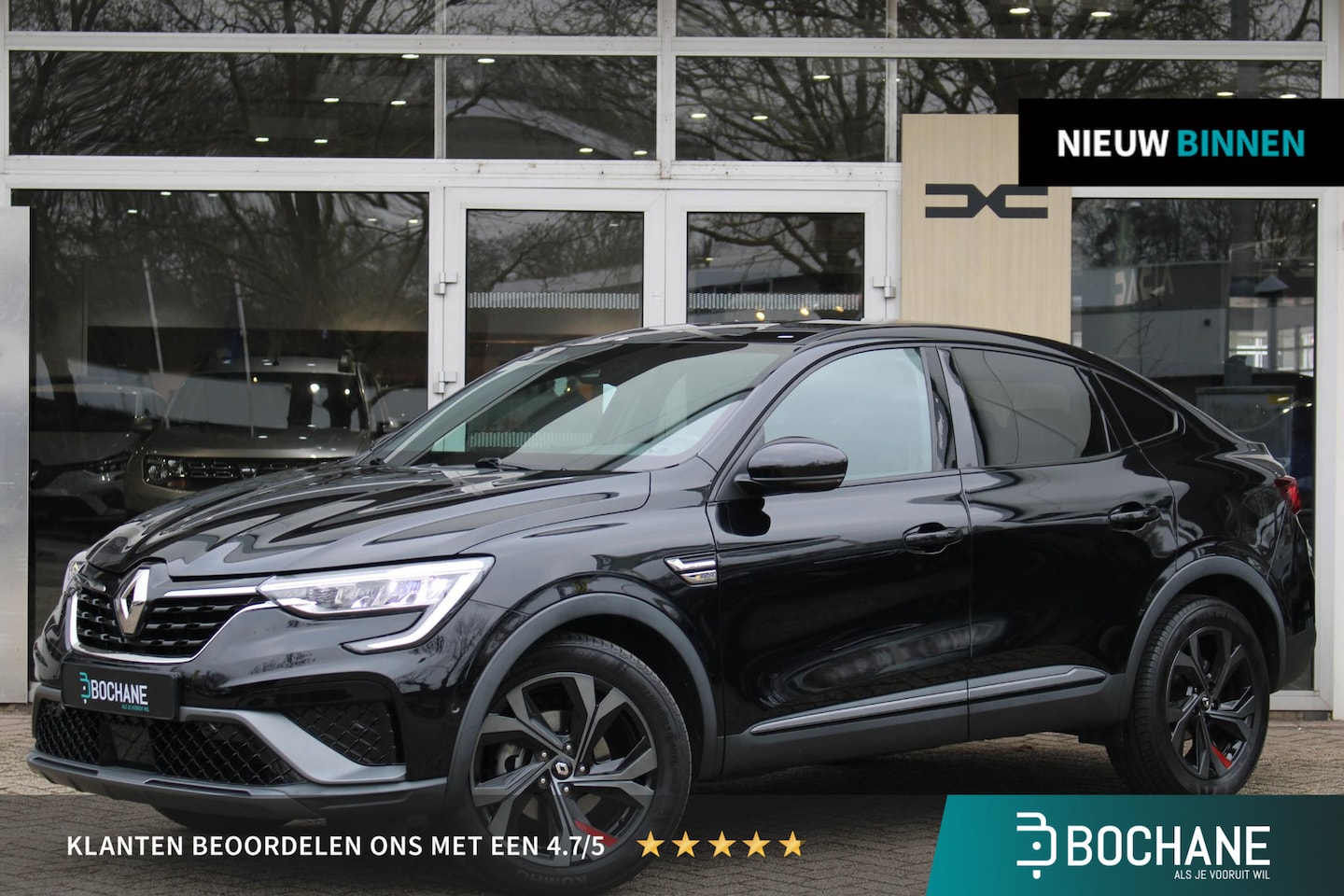 Renault Arkana - 1.6 E-Tech hybrid 145 RS Line | Elek. Stoelen | Adaptieve Cruise | Stoel+Stuur Verwarming - AutoWereld.nl