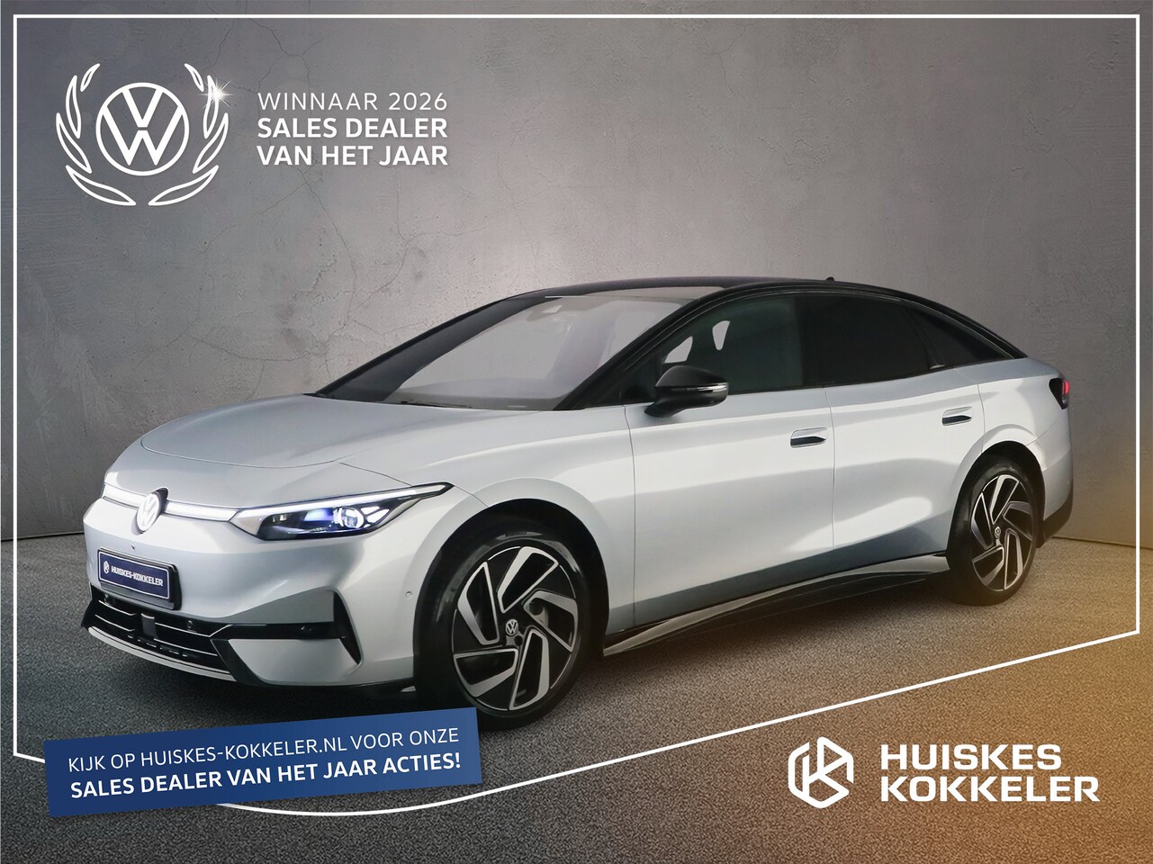 Volkswagen ID.7 - Elektromotor 86 kWh 286pk Pro S Limited Edition - AutoWereld.nl