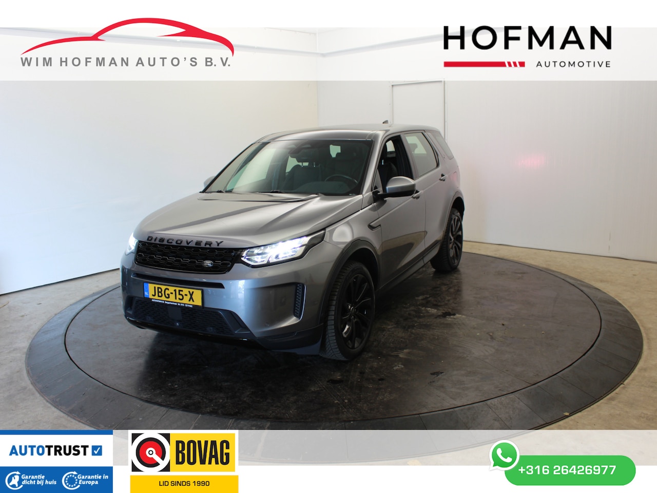 Land Rover Discovery Sport - 1.5 P300e PHEV Dynamic SE Pano El. AKlep 360° Camera Vurtial Vol Leer Stoelverwarming - AutoWereld.nl