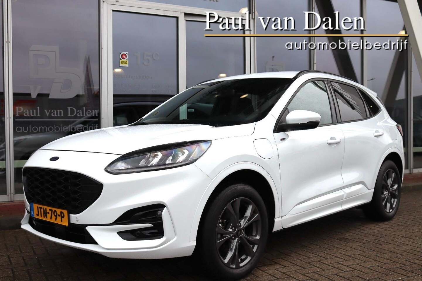 Ford Kuga - 2.5 PHEV 225PK AUTOMAAT ST-LINE Trekhaak | Navi | Camera | Stoel/stuur/voorruitverw. | 18 - AutoWereld.nl