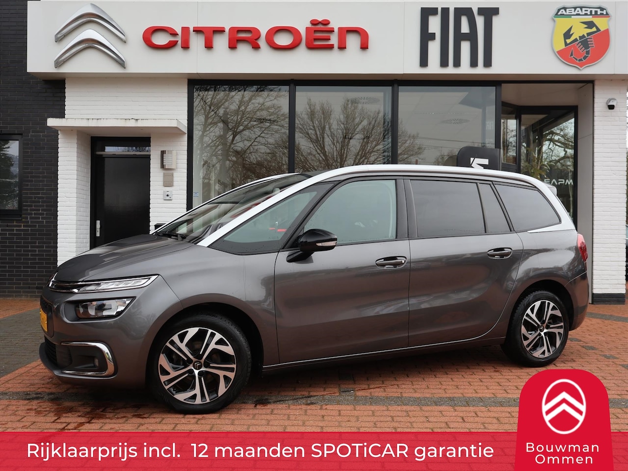 Citroën Grand C4 SpaceTourer - PureTech 130PK S&S EAT8 Automaat 7pers. Business, Rijklaarprijs | Navigatie | Camera | 3e - AutoWereld.nl
