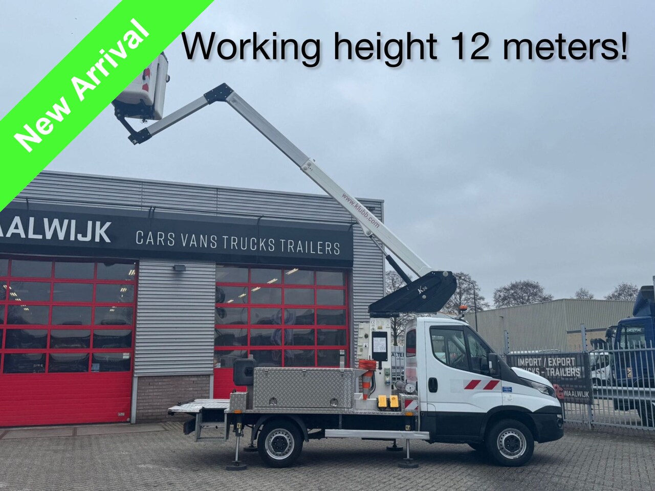 Iveco Daily - 35S14 200 kg 2 persoonslift , incl testrapport diëlektrische test 12 Meter - AutoWereld.nl