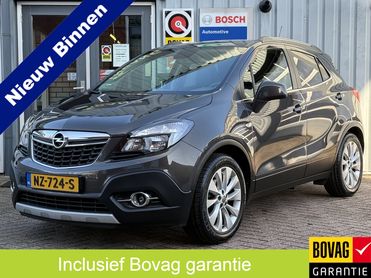 Opel Mokka - 1.4 T Cosmo | TREKHAAK | LEER | PDC | STOEL/STUUR VERW. | - AutoWereld.nl