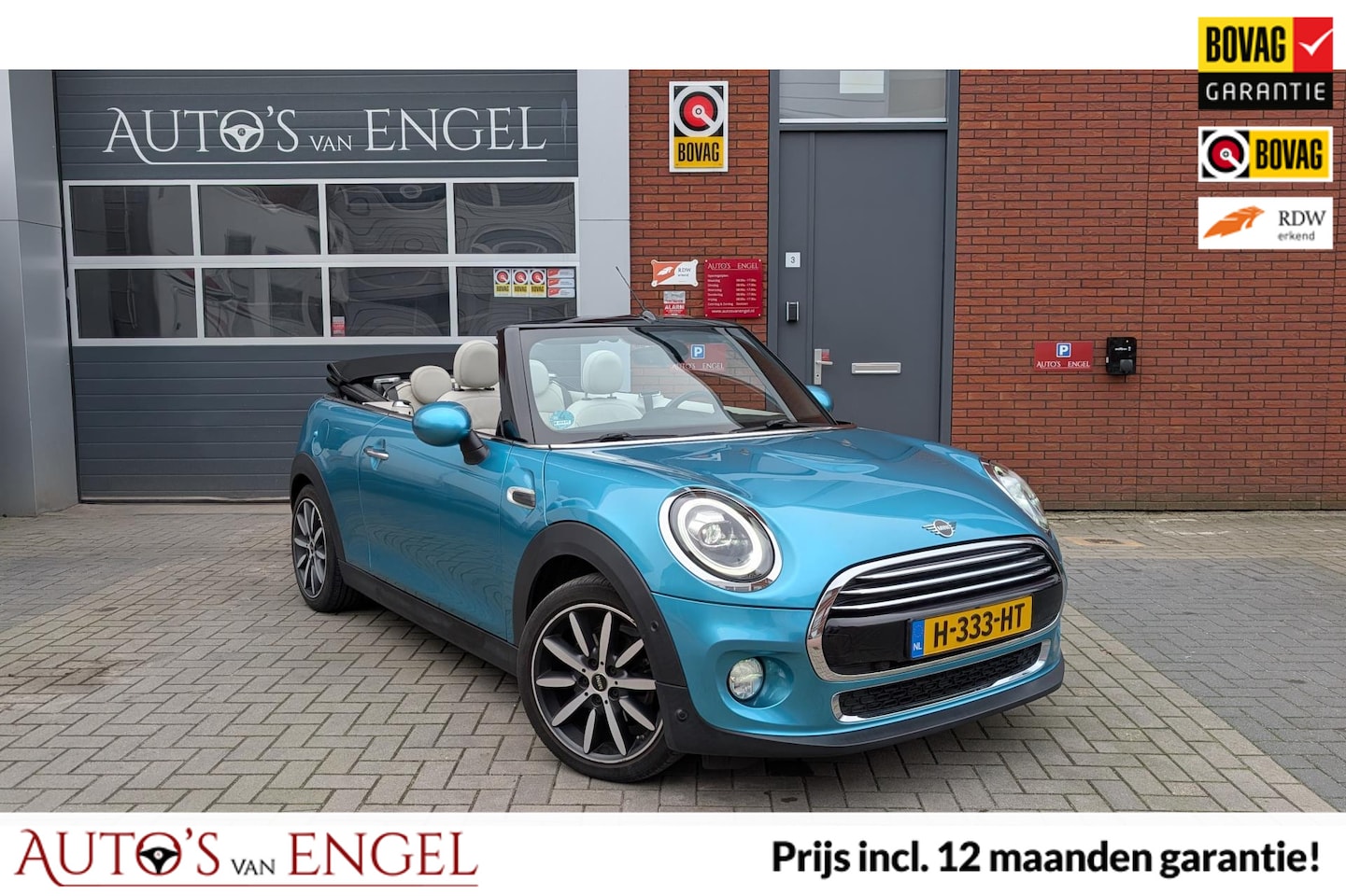 MINI Cabrio - Mini 1.5 Cooper Chili/Garantie/Leder/Carplay/Stoelverwarming - AutoWereld.nl