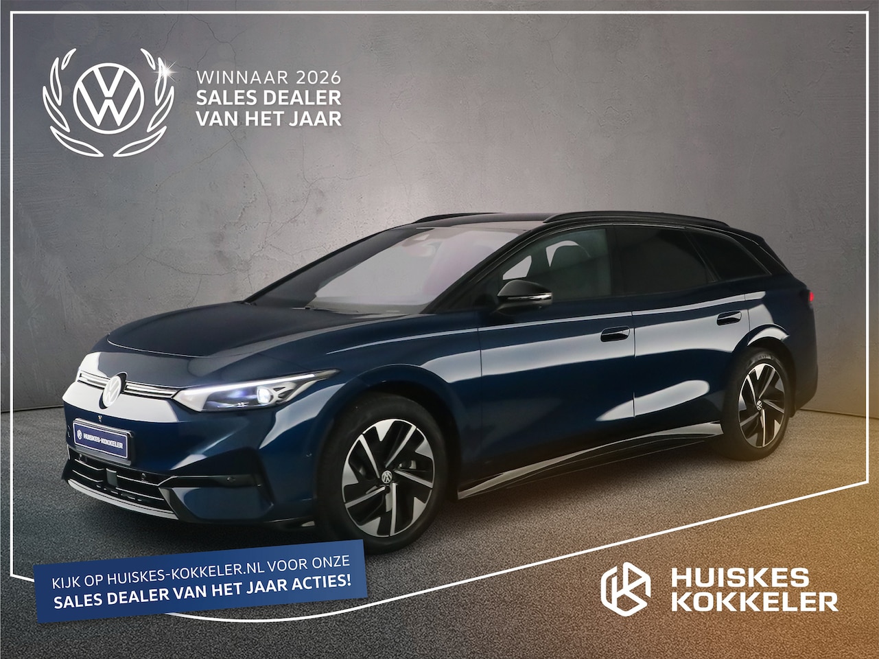 Volkswagen ID.7 Tourer - Elektromotor 77 kWh 286pk Limited Edition - AutoWereld.nl