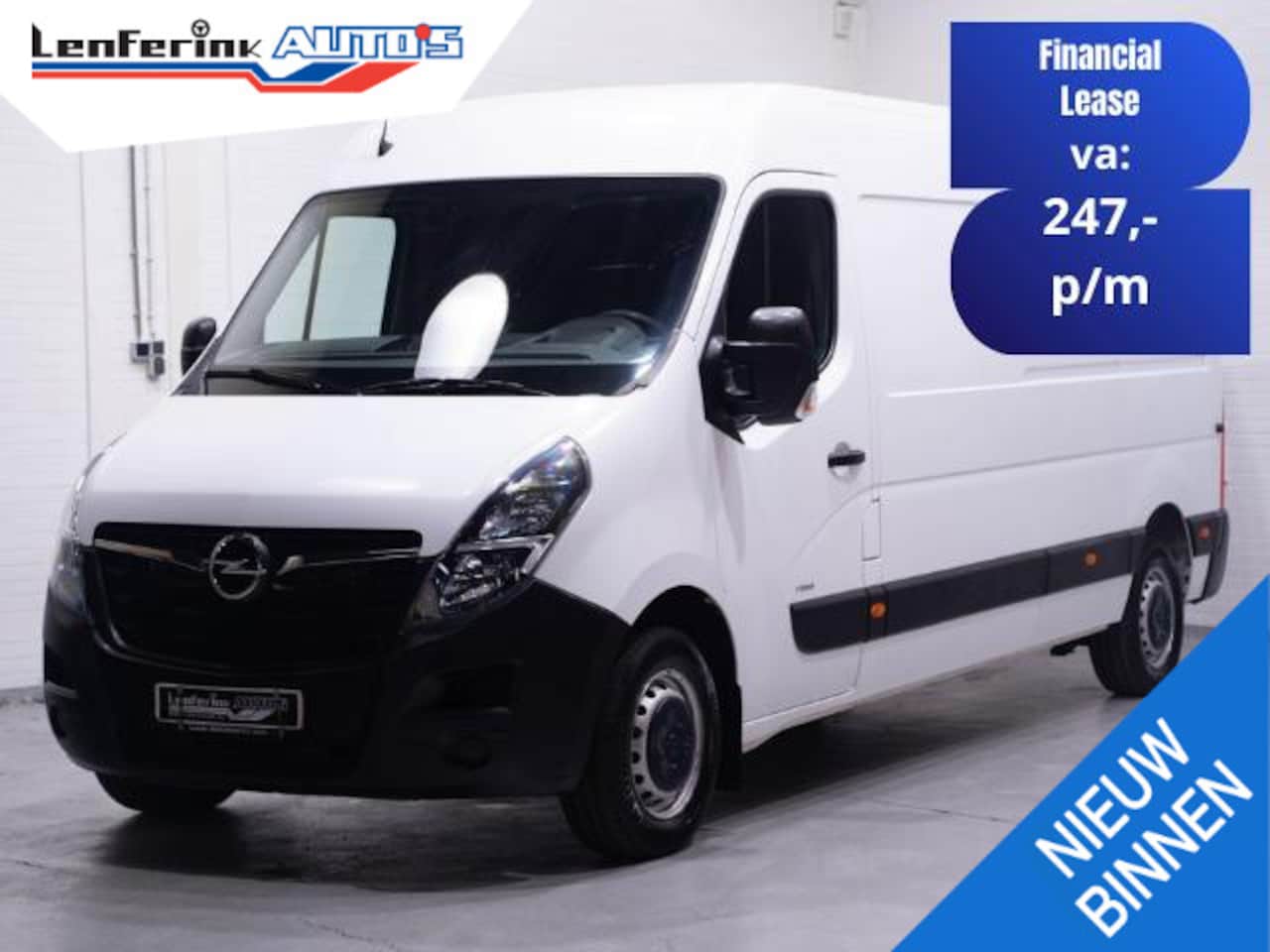 Opel Movano - 2.3 Turbo 180 pk Automaat L3H2 Navi, Camera PDC V+A, Apple Carplay, 3-Zits - AutoWereld.nl