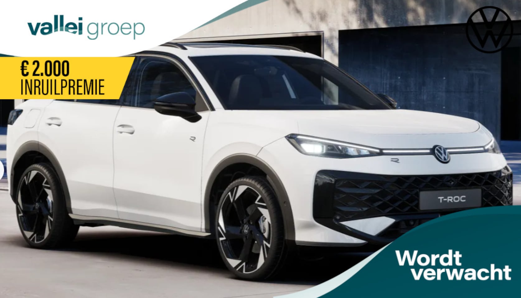 Volkswagen T-Roc - R-Line First Edition 1.5 eTSI 150PK Black Style - AutoWereld.nl