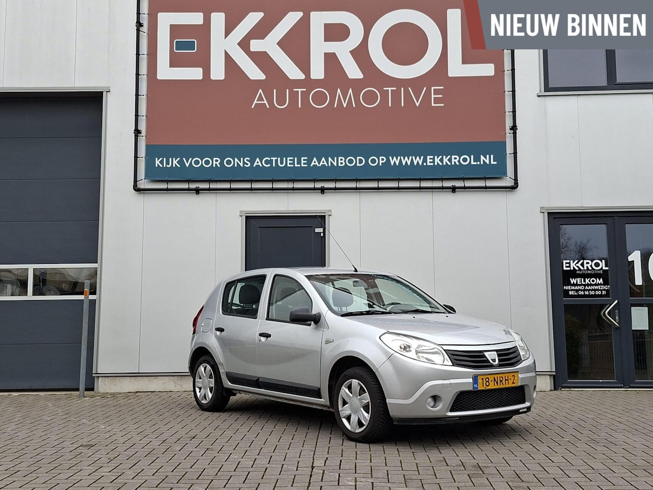 Dacia Sandero - 1.2 Ambiance 1.2 Ambiance (Org.NL / Trekhaak / Airco / NAP) - AutoWereld.nl