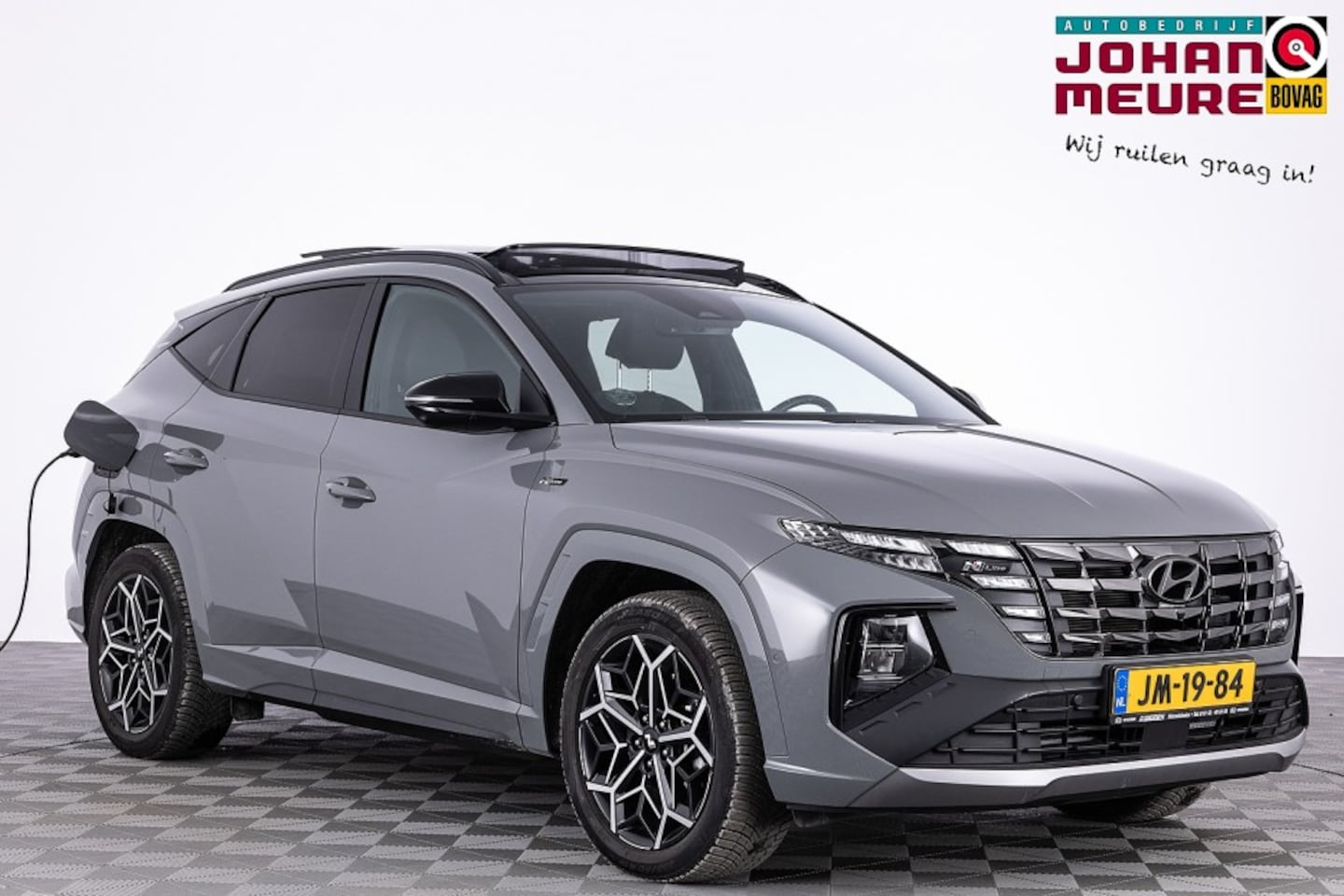 Hyundai Tucson - 1.6 T-GDI PHEV 4WD N-Line | PANORAMADAK | Half LEDER | NAVI - AutoWereld.nl