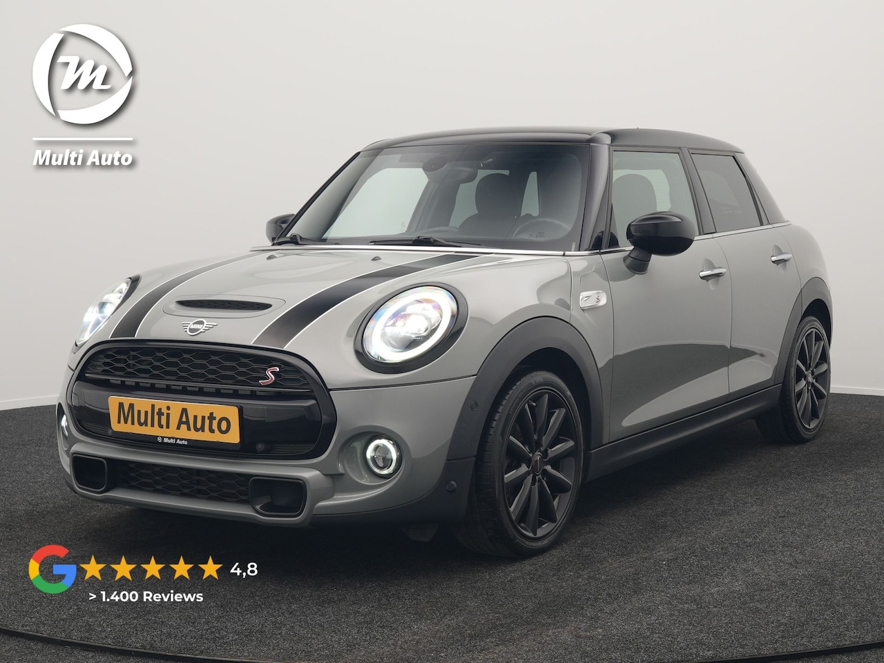 MINI Cooper S - Mini 2.0 Chili 192pk 5 Deurs | Apple Carplay | Sportstoelen Verwarmd | Union Jack Achterli - AutoWereld.nl
