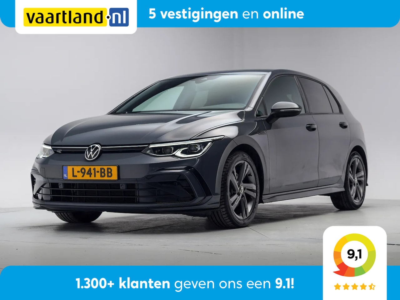 Volkswagen Golf - 1.5 eTSI R-Line [Ambient Verlichtin Stoelverwarming Camera] - AutoWereld.nl