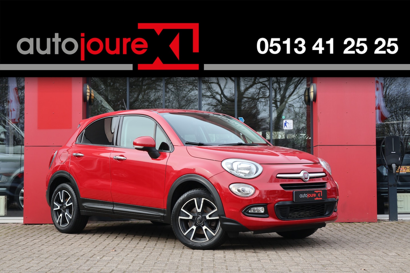 Fiat 500 X - 1.4 Turbo MultiAir Opening Edition | Cruise Control | Airco | Trekhaak | Navigatie | - AutoWereld.nl