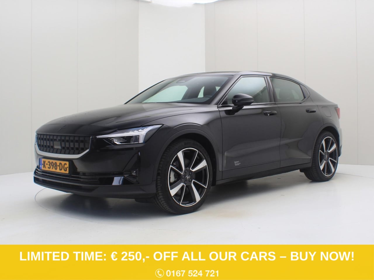 Polestar 2 - Long Range Dual Motor 408pk 94.1% SoH [ TREKHAAK+PILOT PLUS+20 INCH+PANO ] - AutoWereld.nl