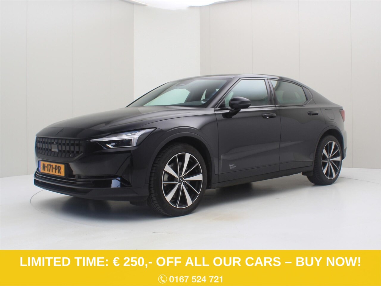 Polestar 2 - Long Range Single Motor 78kWh 90.9% SoH Plus Pack [ CAMERA+19INCH+STOELVERWARMING ] - AutoWereld.nl