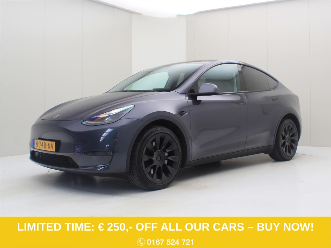 Tesla Model Y - Long Range AWD 351pk 93% SoH [ AUTOPILOT+20 INCH+PREMIUM AUDIO ] - AutoWereld.nl