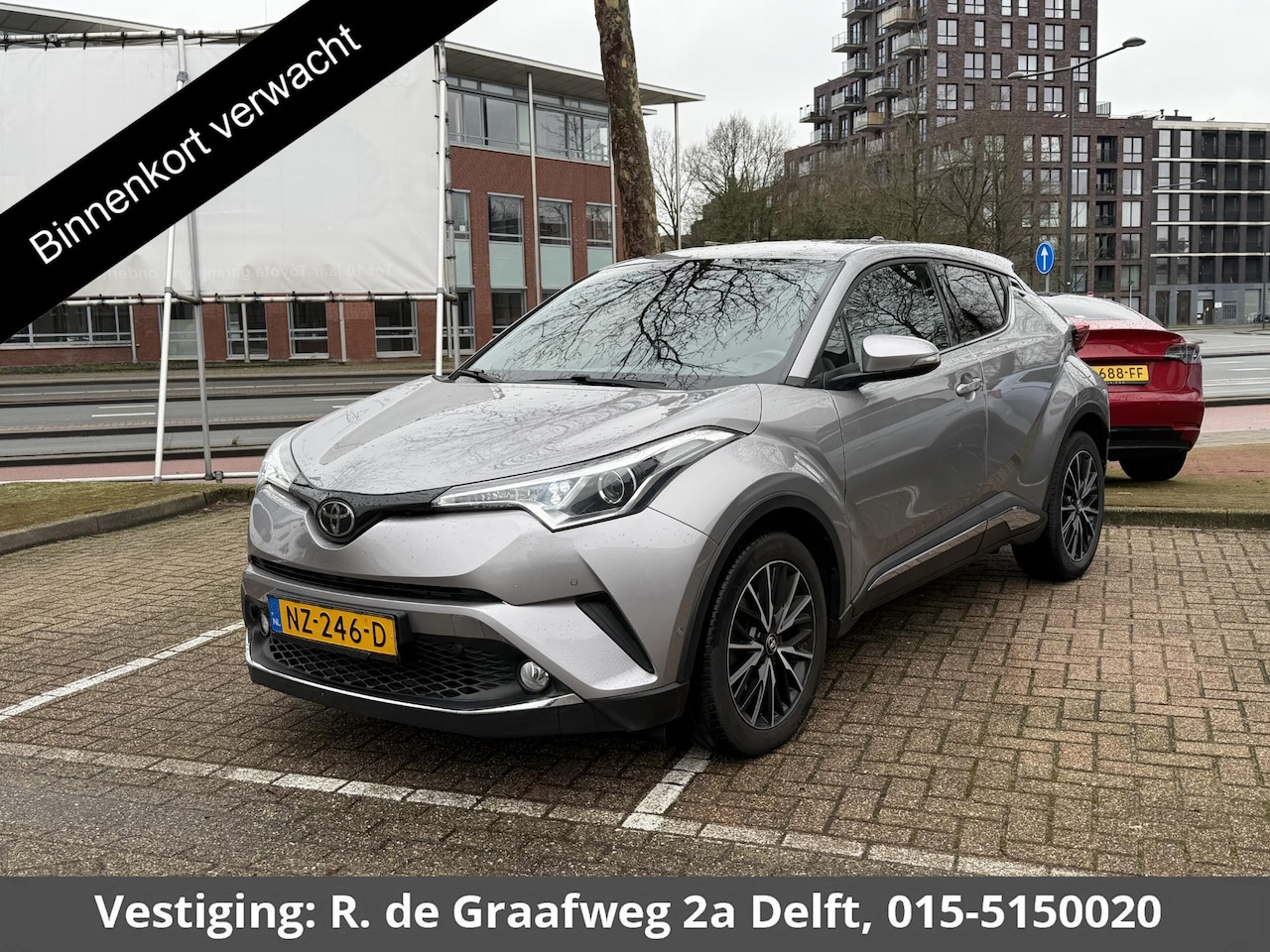 Toyota C-HR - 1.2 Executive | Navigatie | Cruise Control | Stoelverwarming | Parkeersensoren Voor en Ach - AutoWereld.nl