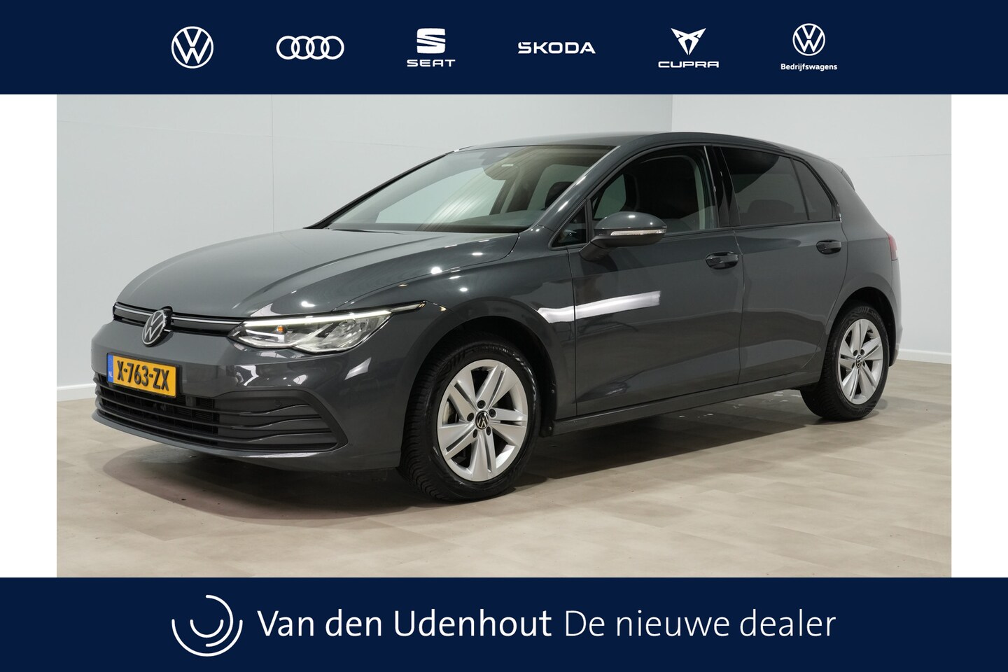Volkswagen Golf - 1.0 eTSI 110pk DSG Life Business Navigatie Massage Stoel/Stuurverw. Acc LED 52 - AutoWereld.nl
