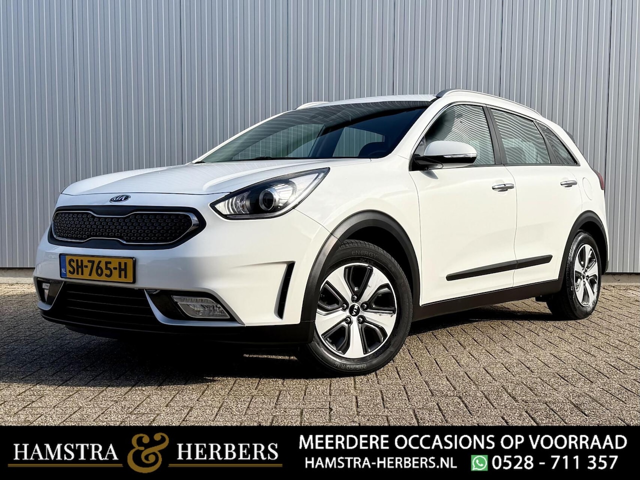 Kia Niro - 1.6 GDi Hybrid DynamicLine wit - AutoWereld.nl