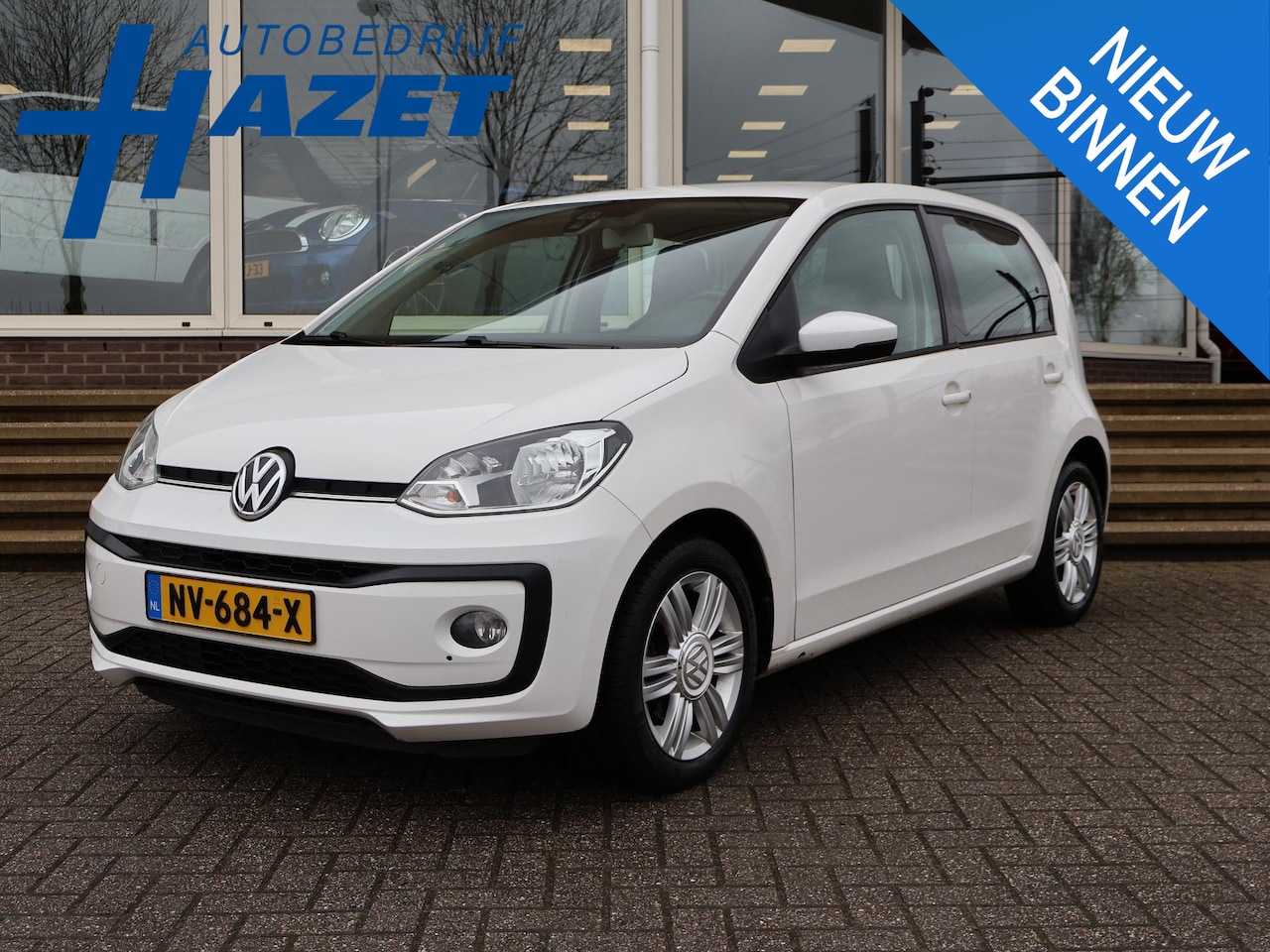 Volkswagen Up! - 1.0 BMT 5-DEURS HIGH UP! + CRUISE CONTROL | LMV | AIRCO | PDC - AutoWereld.nl