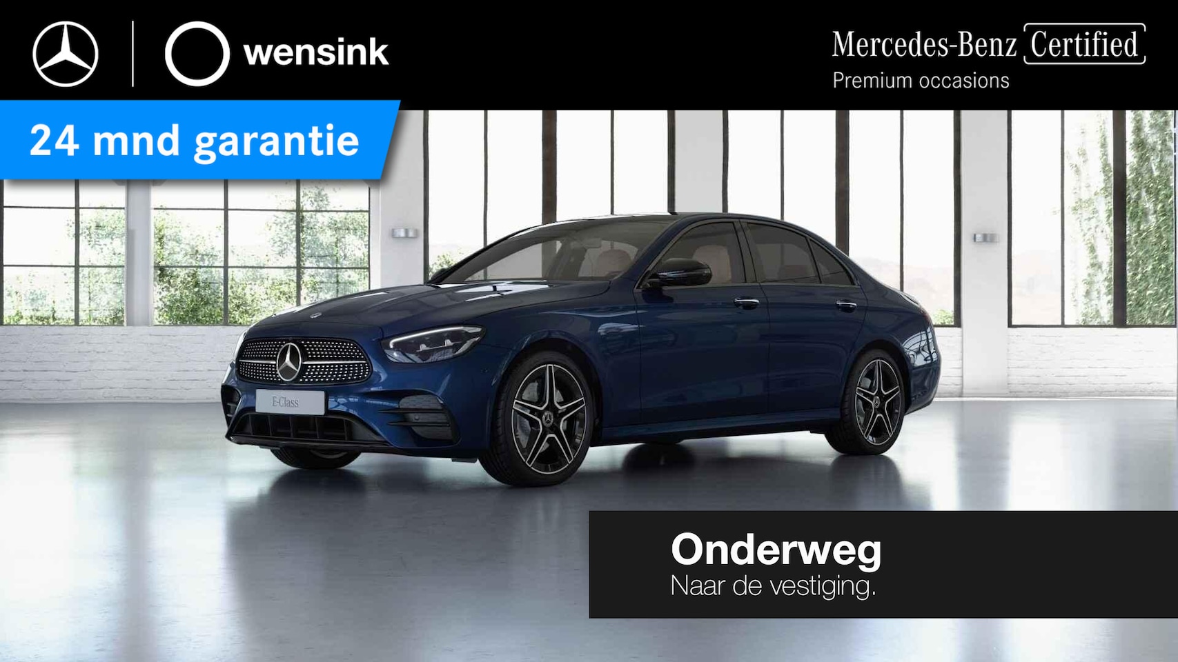 Mercedes-Benz E-klasse - 200 AMG Line | Night | Panoramadak | Multibeam | Burmester | Memory | Softclose | Widescre - AutoWereld.nl