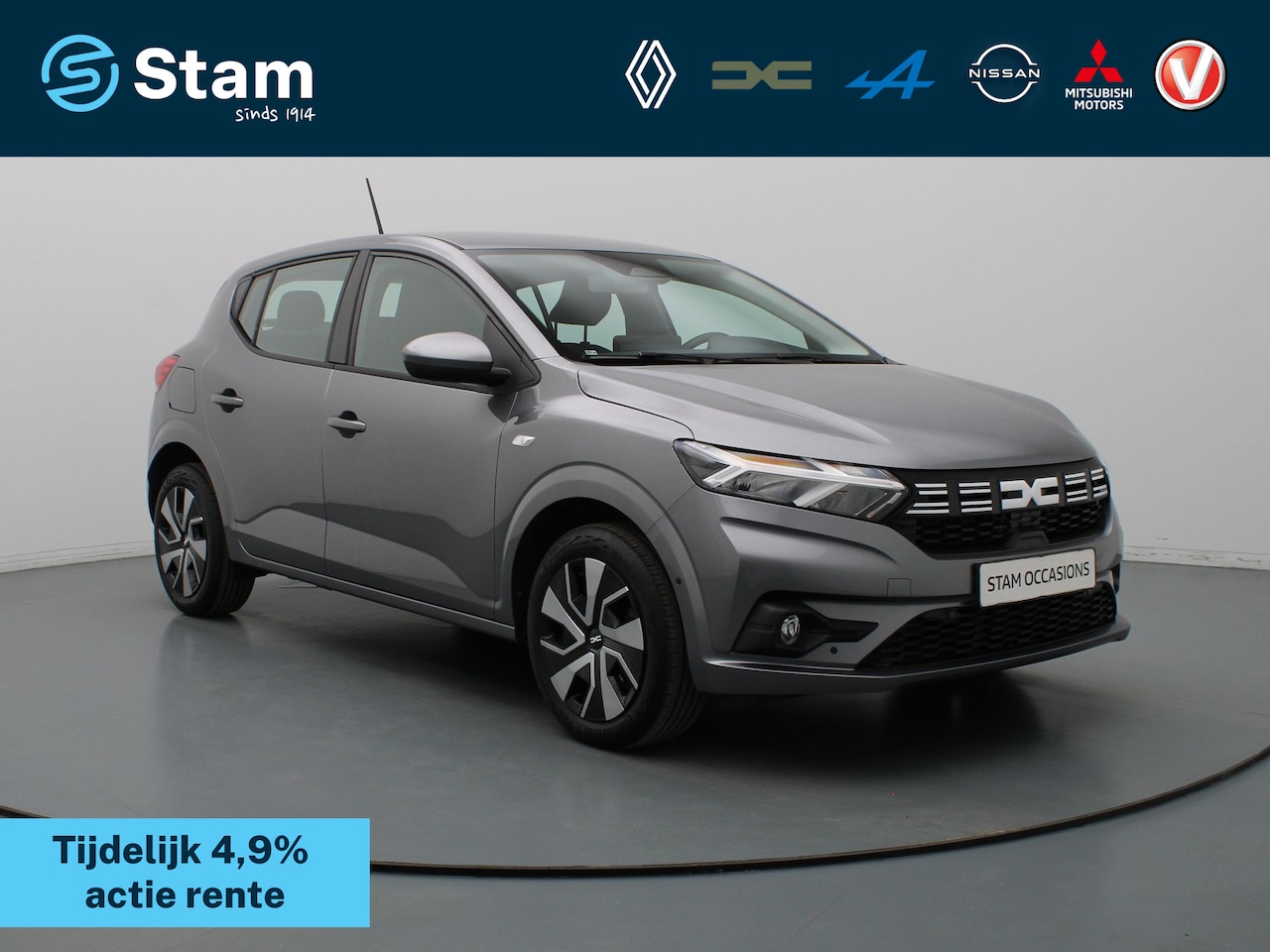 Dacia Sandero - 90pk TCe Expression Airco | Camera | Cruise | Navi | Parkeersens. v+a - AutoWereld.nl