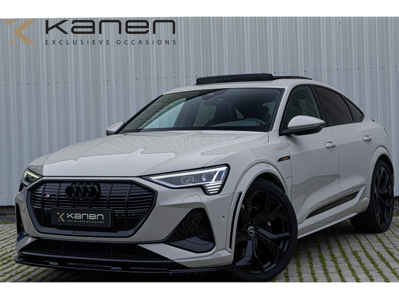 Audi e-tron Sportback - S Quattro Saimbeige Panodak S stoelen ACC B&O 360 Ambiance Memory Keyless - AutoWereld.nl