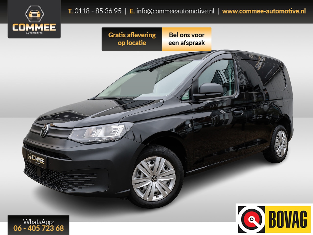 Volkswagen Caddy Cargo - 2.0 TDI 102PK AC I Trekhaak I CAM I CrContr - AutoWereld.nl
