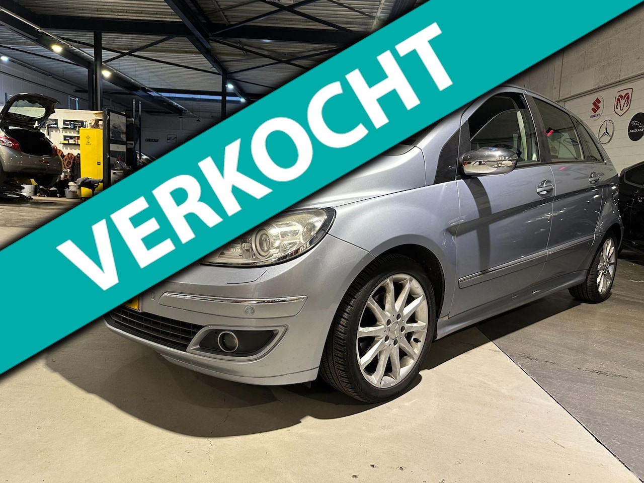 Mercedes-Benz B-klasse - 200/Leder/Xenon/Navi/Camera/Dealer onderhouden/Apk nieuw - AutoWereld.nl