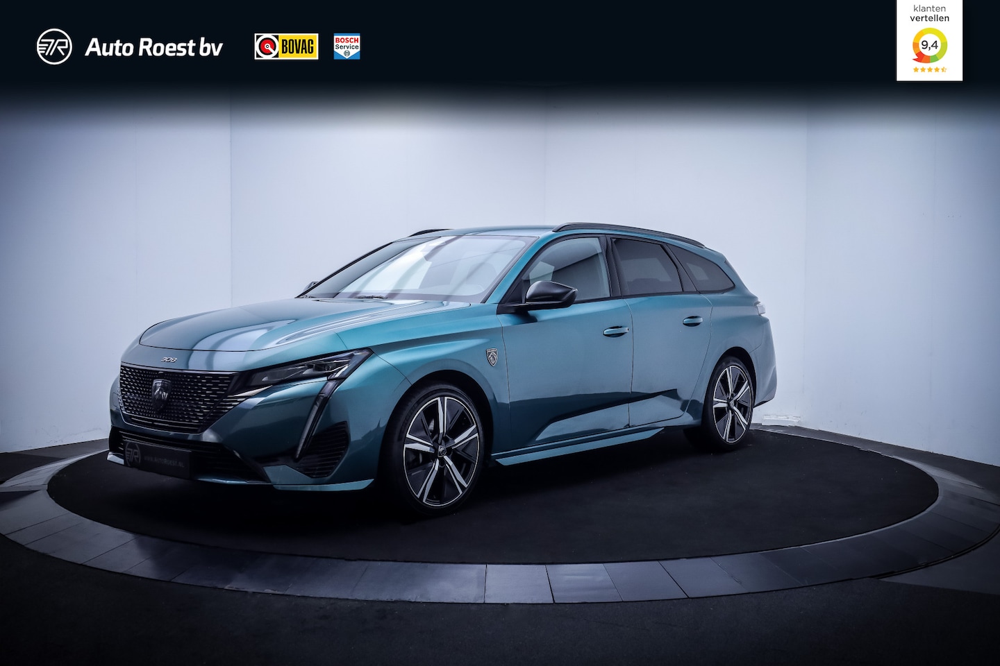 Peugeot 308 SW - 1.2T Aut. GT-PACK FULL LED | 360 CAM | STOELVERW | CARPLAY | ACC | BLINDSPOT | PDC V+A | L - AutoWereld.nl