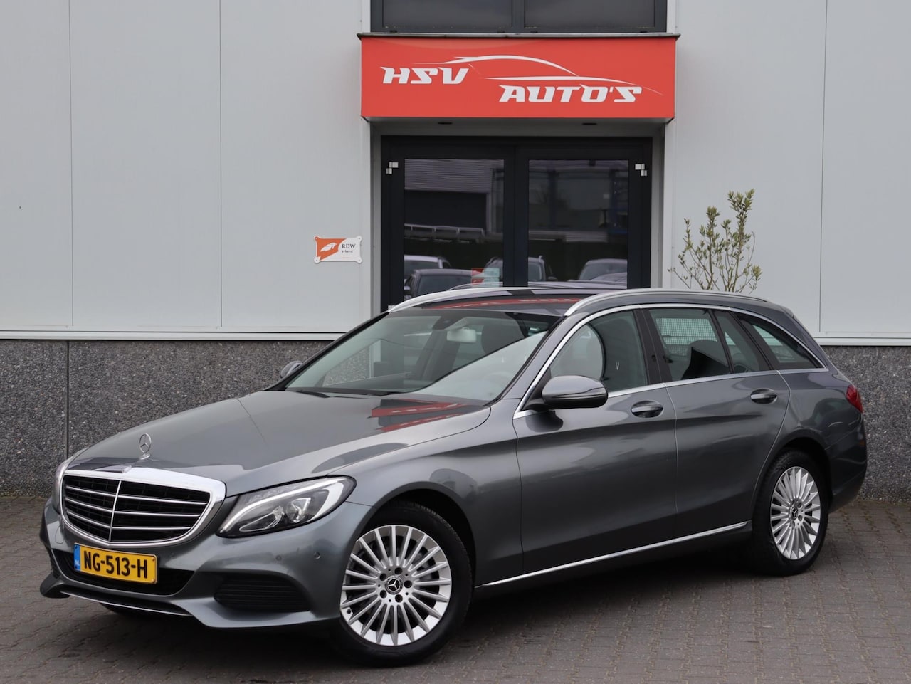 Mercedes-Benz C-klasse Estate - 180 Lease Edition navi LM airco org NL - AutoWereld.nl