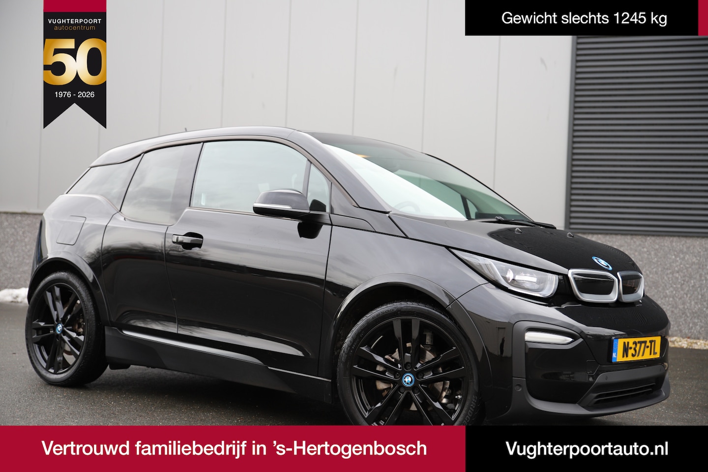 BMW i3 - Executive 120 Ah 42kWh*Dark Shadow*/Leder/W-Pomp/1e eig./Camera/3-fase/20" - AutoWereld.nl