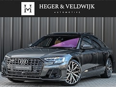 Audi A8 - 60 TFSI e quattro 463PK S-Line B&O Advanced | Head-Up Display | Achteras besturing | Panor
