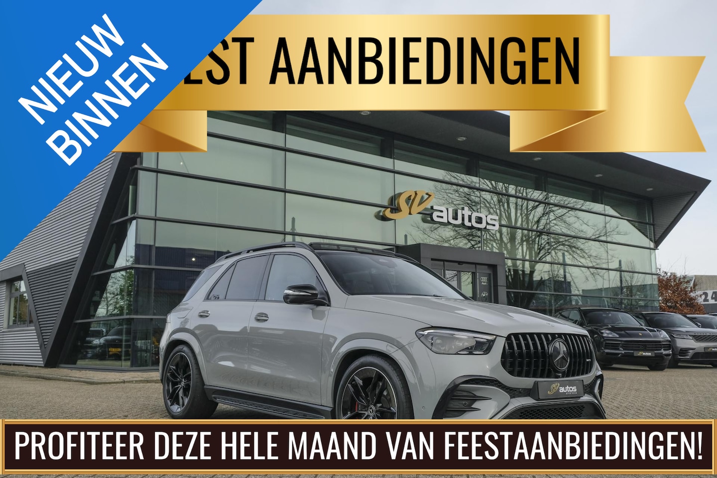 Mercedes-Benz GLE-Klasse - GLE400e AMG 381pk Panoramadak *BTW* Alpingrau Manufaktur Luchtvering NLauto 22" LMV Trekha - AutoWereld.nl