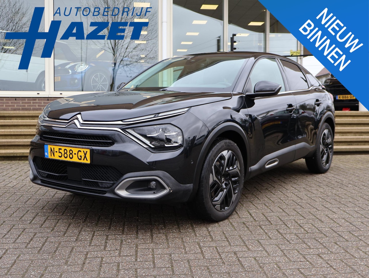 Citroën C4 - 1.2 SHINE AUT. *NIEUWE DBRIEM* + ADAPTIVE CRUISE | HEAD-UP | CAMERA | DAB | 18 INCH | CARP - AutoWereld.nl