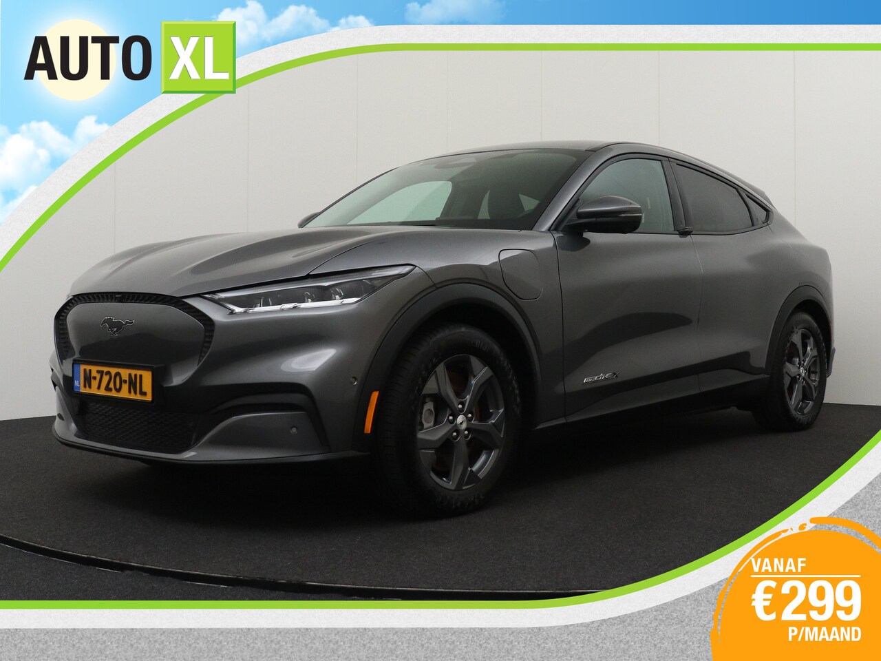 Ford Mustang Mach-E - Extended RWD 98 kWh Carplay Camera - AutoWereld.nl