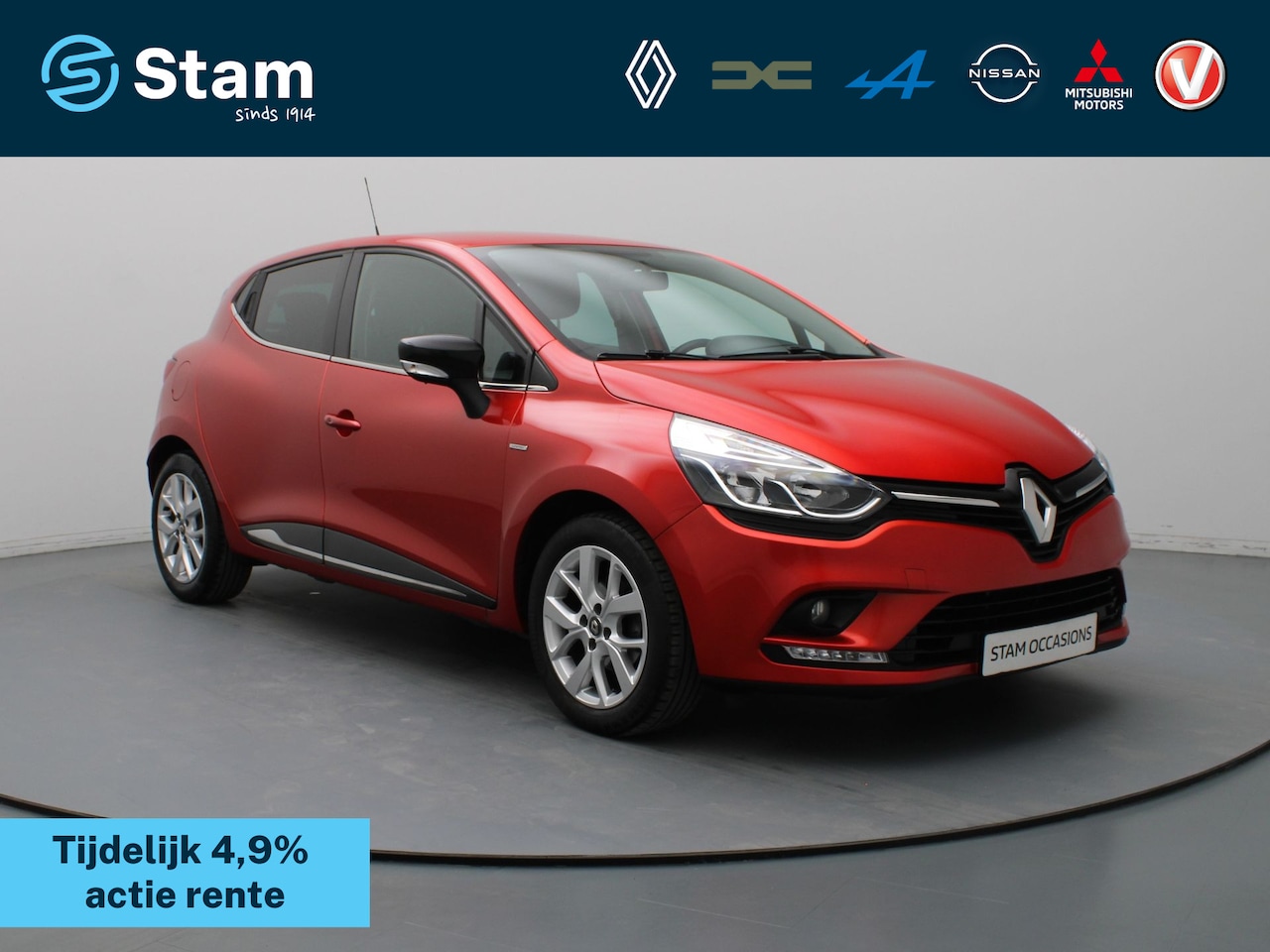 Renault Clio - 0.9 TCe Limited 90pk Airco | Cruise | Navi | Parkeersens. achter - AutoWereld.nl