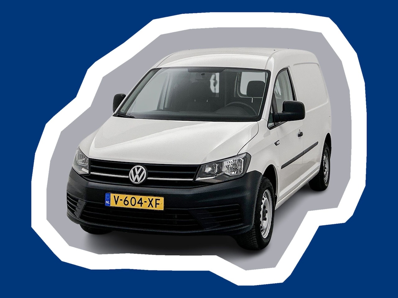 Volkswagen Caddy Maxi - 2.0 TDI L2H1 BMT Trendline Navigatie Airco Betimmering Laadvloer - AutoWereld.nl