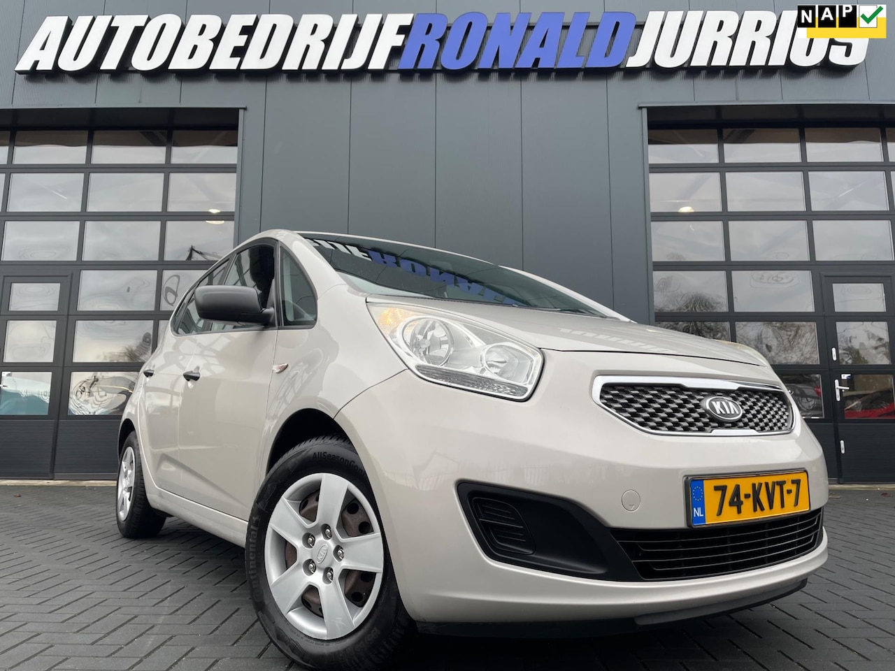 Kia Venga - 1.4 CVVT X-tra NL.Auto/Airco/Cruise-control/Trekhaak/Elc.Pakket/Goed onderhouden - AutoWereld.nl