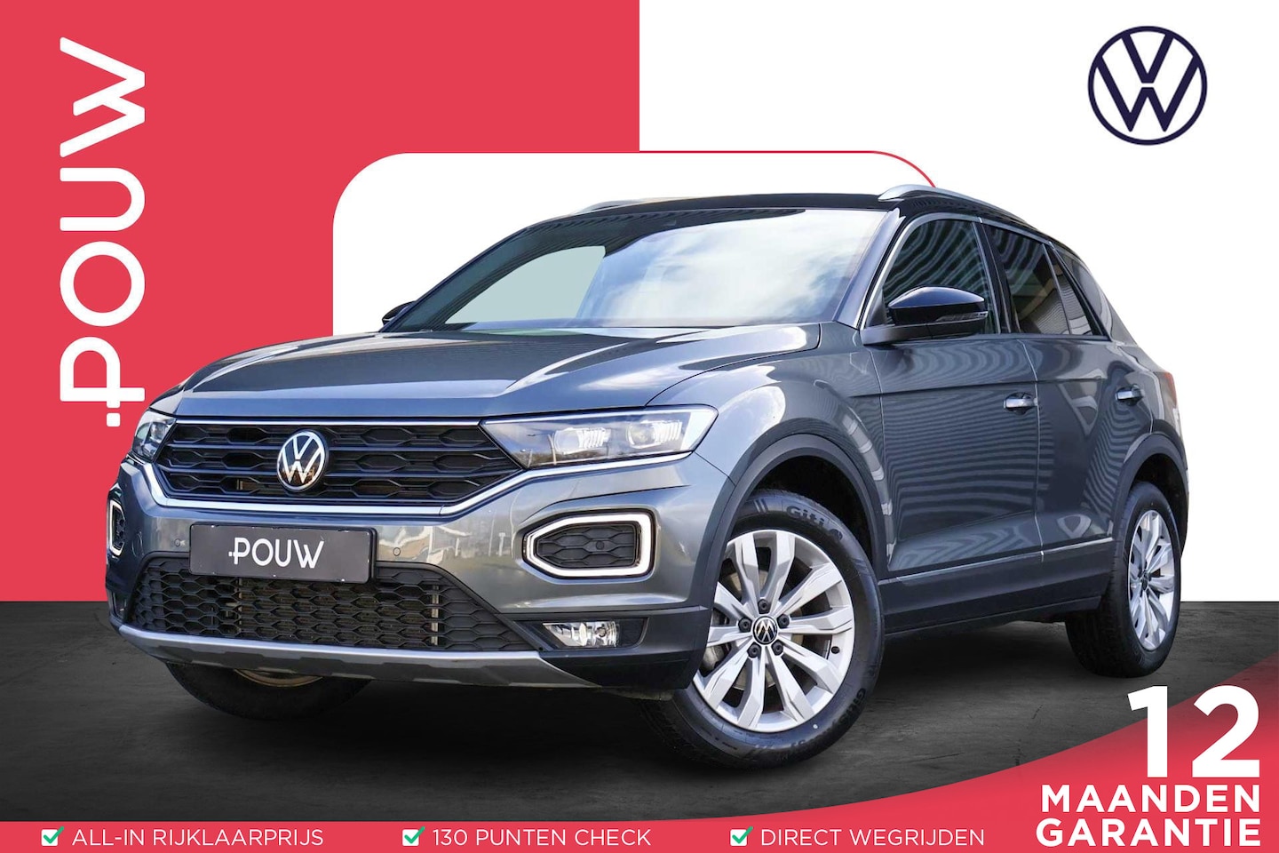 Volkswagen T-Roc - 1.5 TSI 150pk DSG Sport | Trekhaak | Camera | Elek. Achterklep | Apple CarPlay - AutoWereld.nl