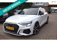 Audi A3 Sportback - TFSI e S-LINE/204PK/ AUTOM/ADAP CRUISE/PANO DAK/NAVI/MATRIX LED/RS ZETELS/AIRCO ECC/PDC V+