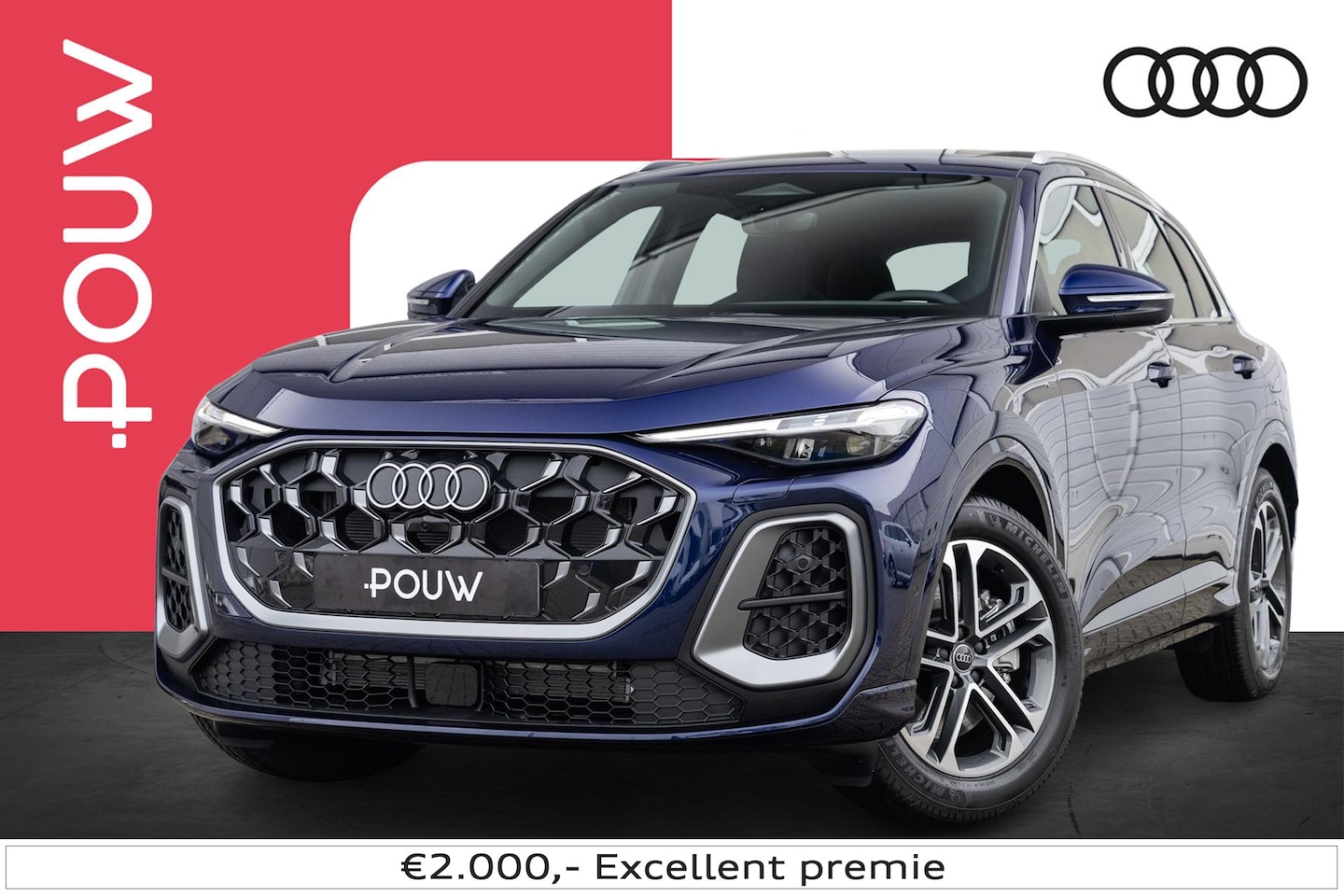 Audi Q5 - 2.0 TFSI e-hybrid 299pk quattro S Edition | Tech Plus | Luchtvering - AutoWereld.nl