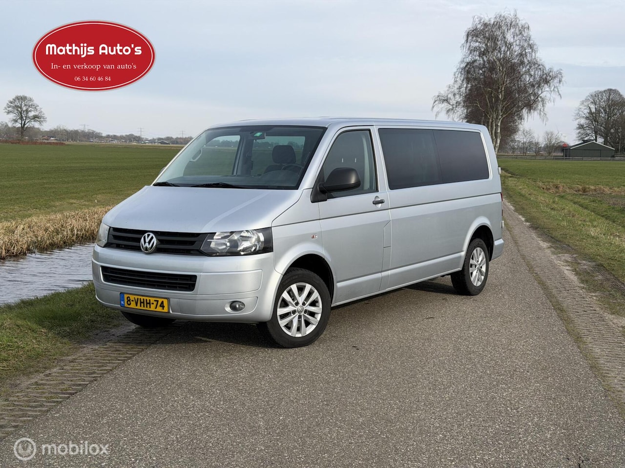 Volkswagen Transporter - 2.0 TDI L2H1 DC Comfortline DSG Dubbelcabine automaat! - AutoWereld.nl