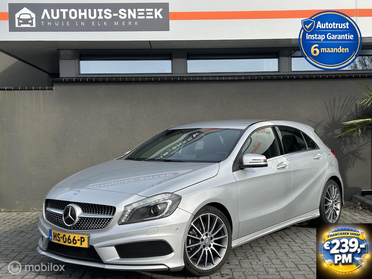 Mercedes-Benz A-klasse - 180 Ambition AMG Pakket / Nap /Onderhouden - AutoWereld.nl